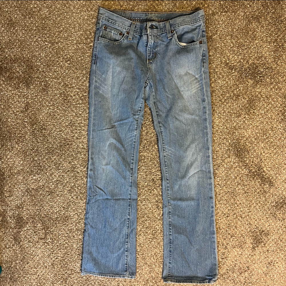 Blue straight leg Kelly Jeans
